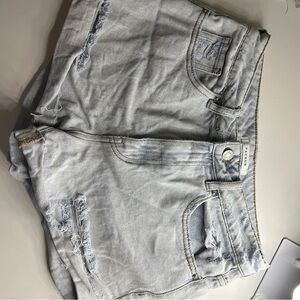 Pacsun Light Wash Mom Jean Shorts